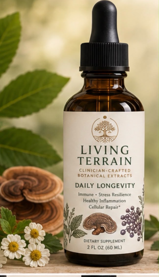 Living Terrain dropper bottle